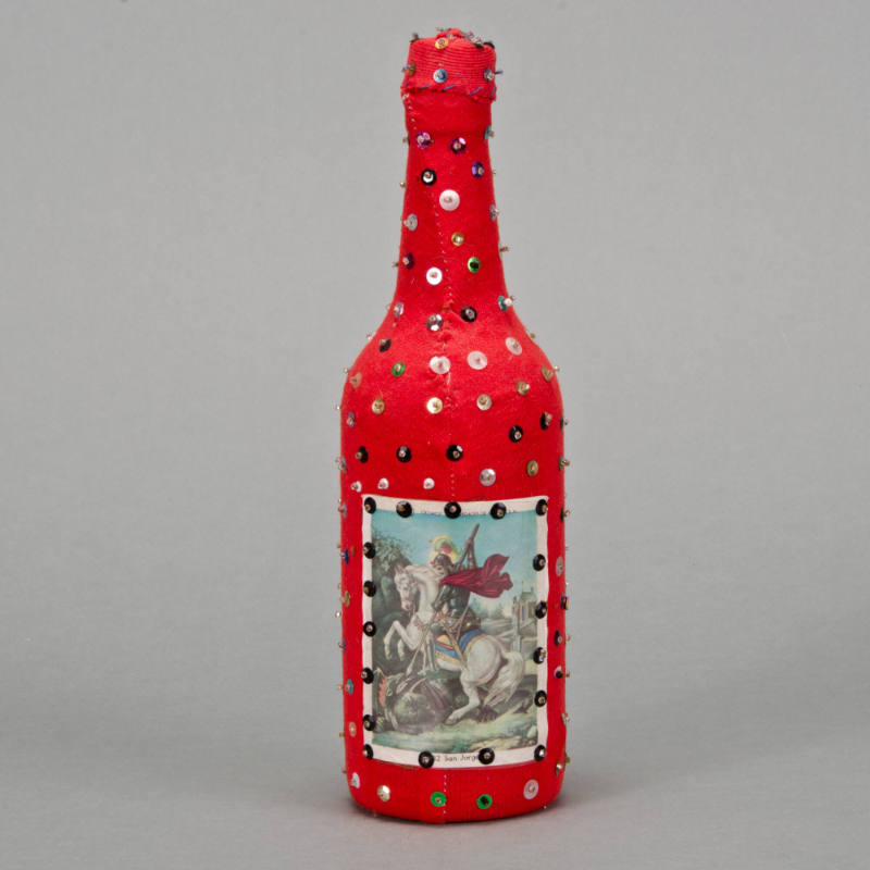 Ogou libation bottle