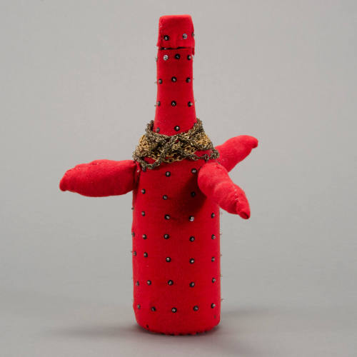 Bosou Twa Kon libation bottle