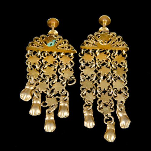 Hand of Fatima earrings