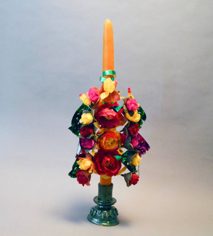 Altar Candle with candleholder