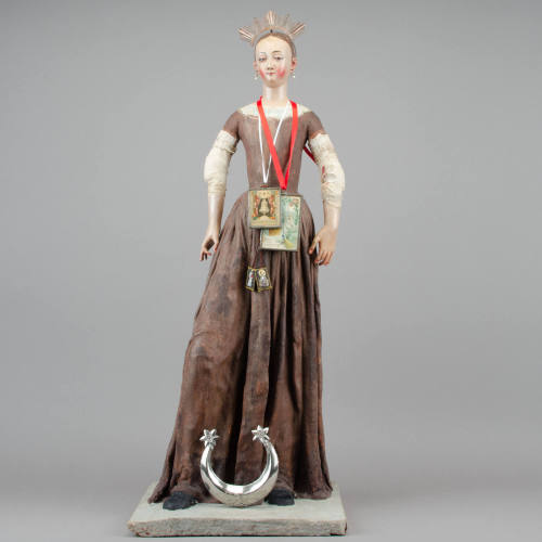 Madonna Santo sculpture