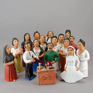 Marriage Scene with 17 Figures