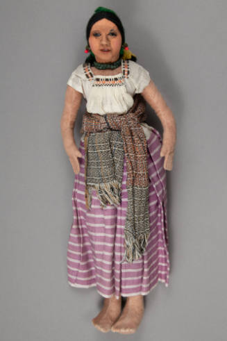 Woman with Child on Back