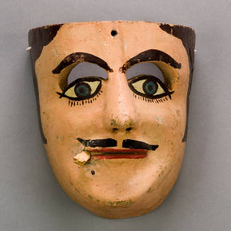 Young Male Mask for Los Manueles Dance