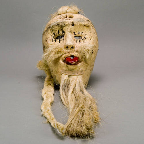 Hermit mask for Pastrotela dance