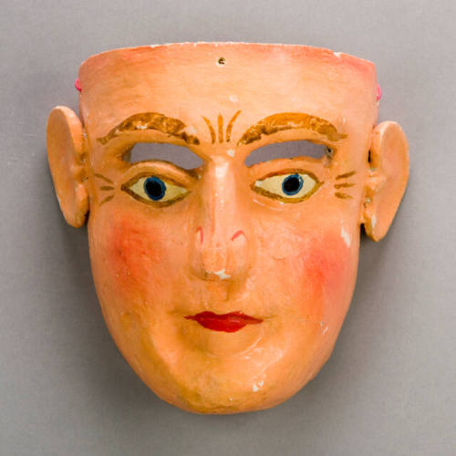 Young Female Mask for Los Manueles Dance