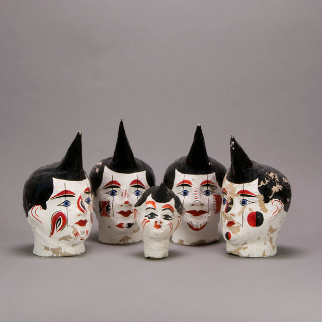 Toy Clown Heads