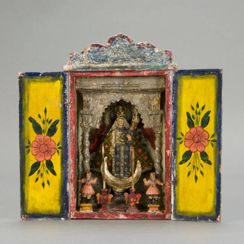 Retablo, Virgin of Copacabana; Virgen de la Copacabana