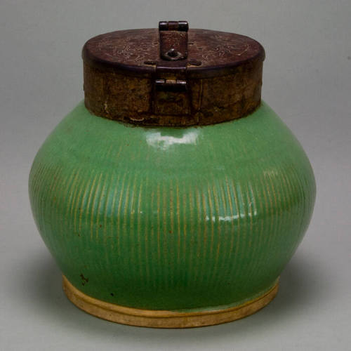 Jar with Lid, Lock and Key