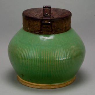 Jar with Lid, Lock and Key