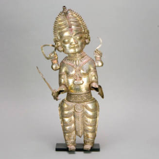 Silver Warrior Figure