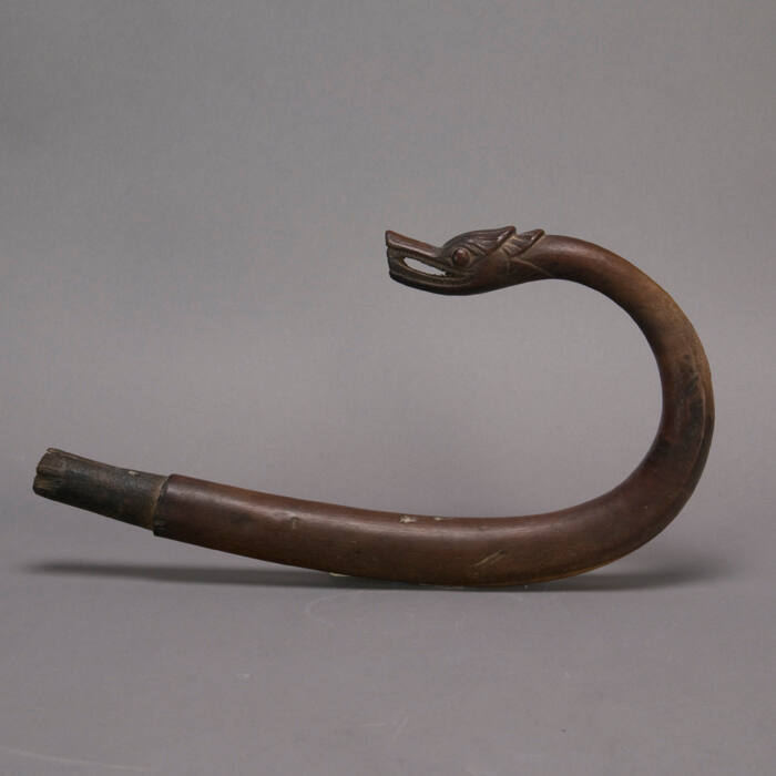 Sickle handle, dragon head