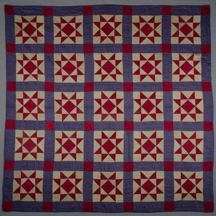 Twenty Five Block Star with Sashing Quilt