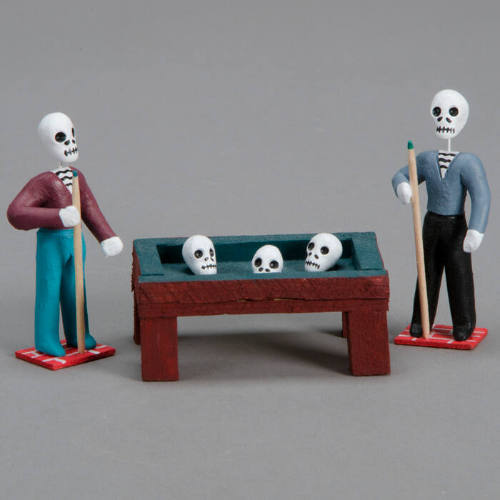 Playing pool