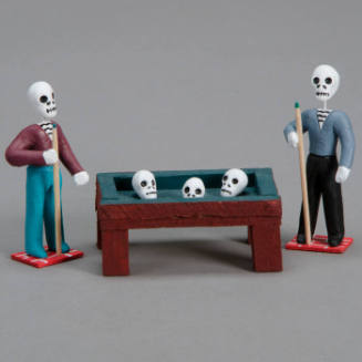 Playing pool