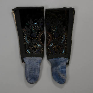Socks with attached leggings