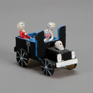 Skeletons in a truck