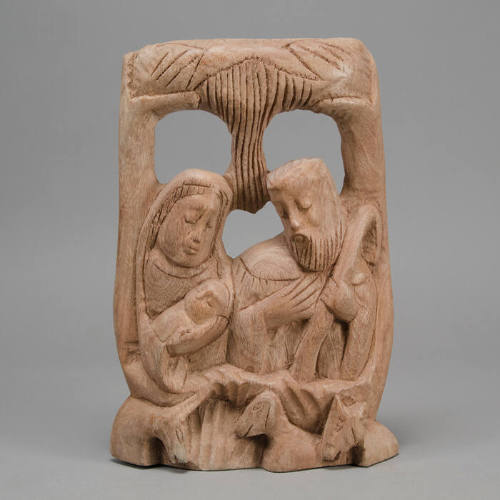 Haitian wood carving, Nativity