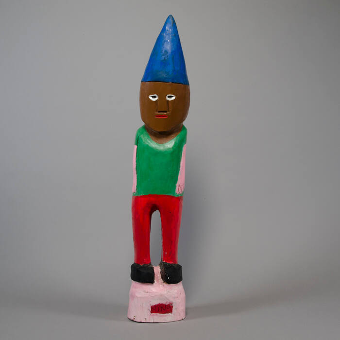 Figure of a black man