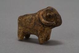 Amulet, horned sheep (ram)