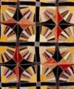 Wagon Wheel Quilt--Detail.  