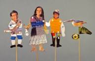 Paper Stick Puppets by Vinod Kumar Sharma.  