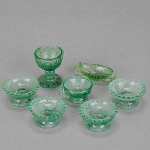 Set of Miniature Glass Dishes