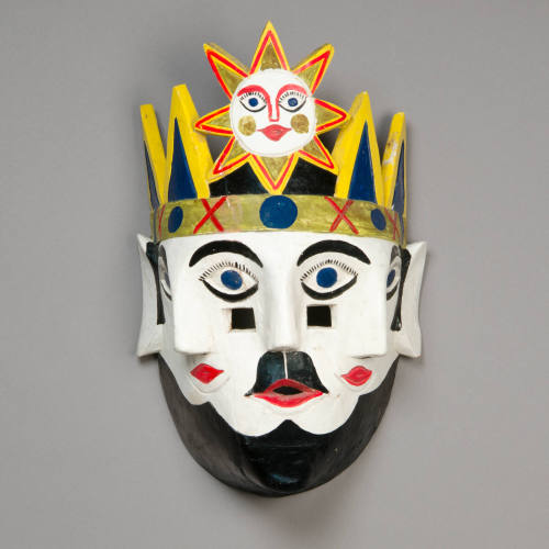 El Tiempo (Time) Dance Mask for Dance of the Pastorela (Christmas Dances)